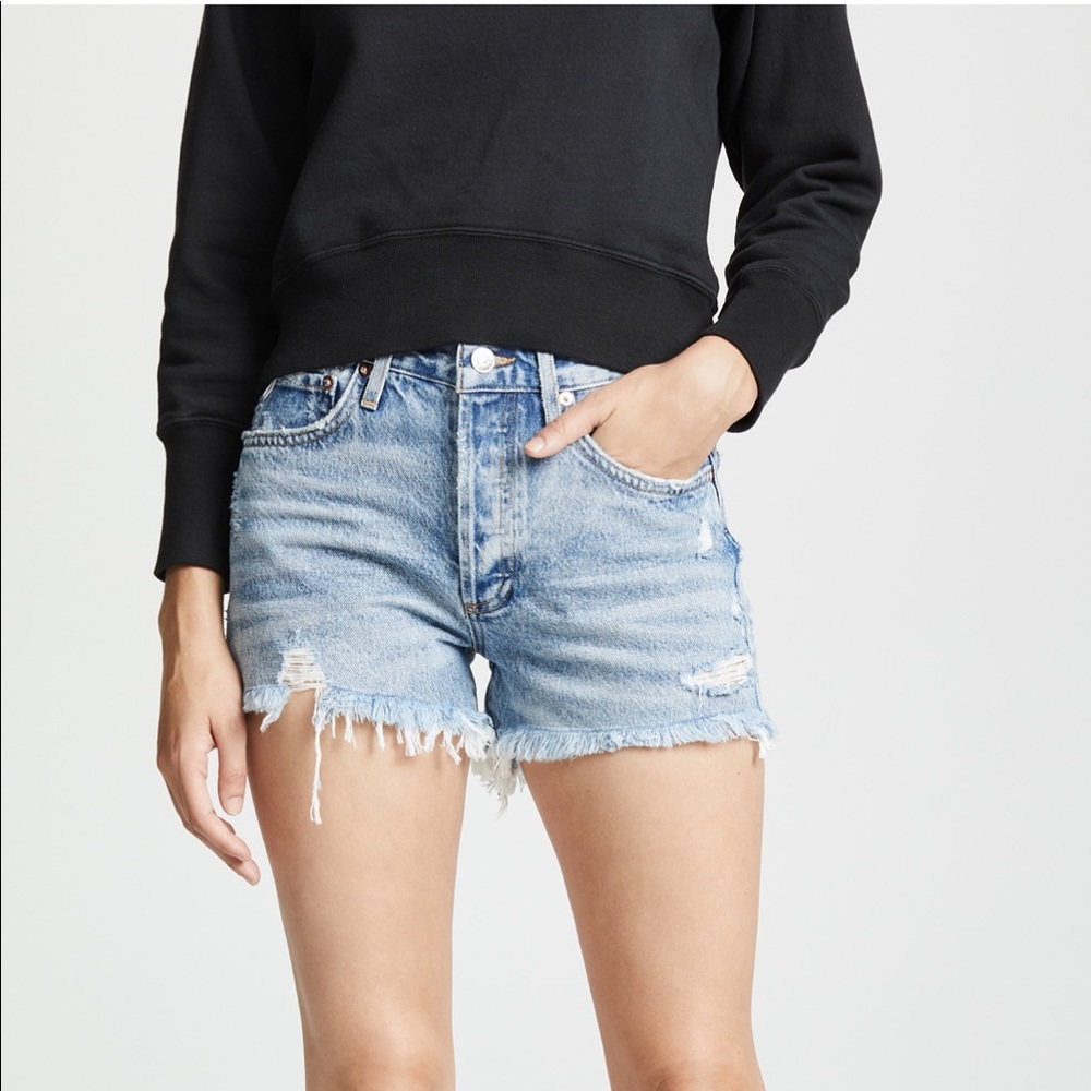 Agolde Parker Cutoff Shorts 26